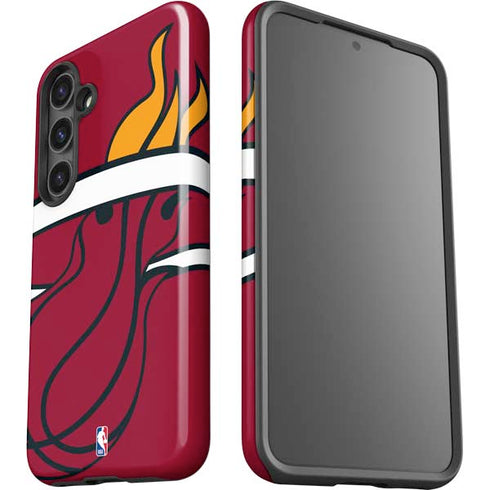 NBA Miami Heat Large Logo Galaxy S25 Impact Case